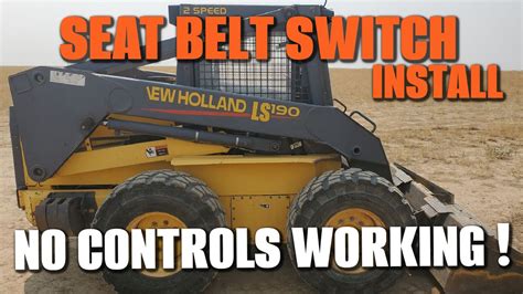 2001 john deere 250 skid steer seat belt wiring|skid steer seat belt troubleshooting.